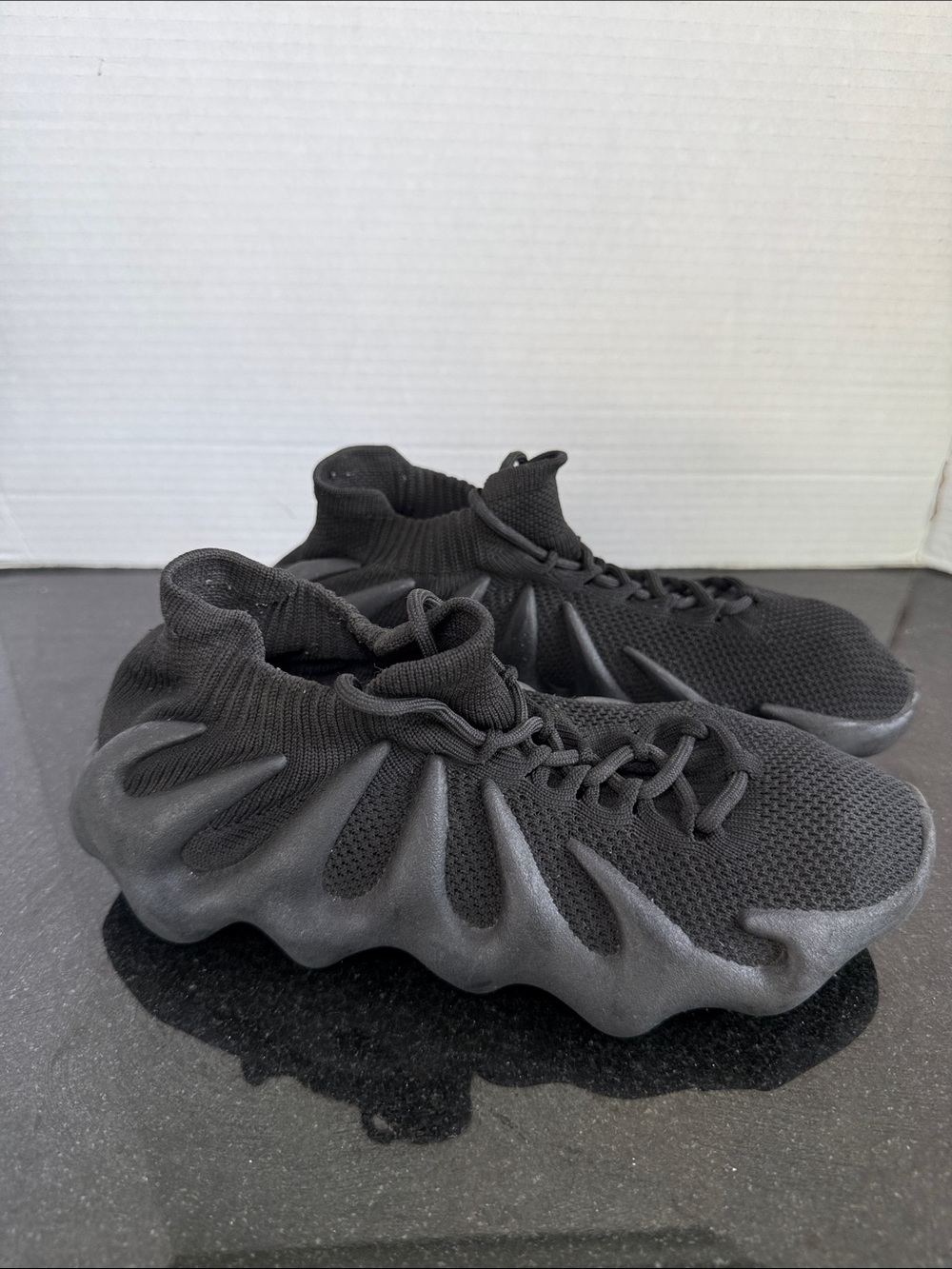 Rogue Knit Sock Sneakers Sculpted Futuristic Foam Sole Shoes Women's 8.5